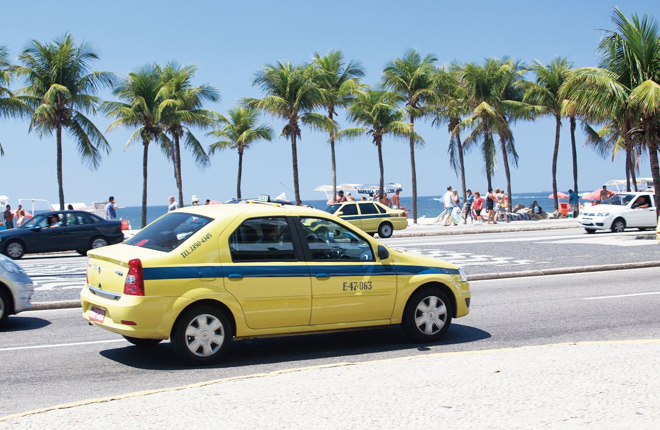 リオデジャネイロのタクシー