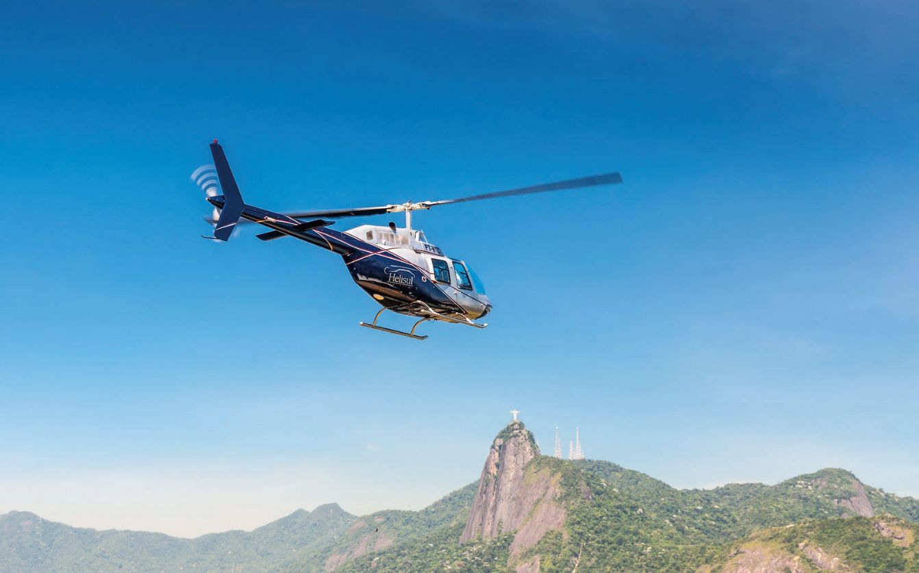 リオデジャネイロ　ヘリコプター遊覧飛行